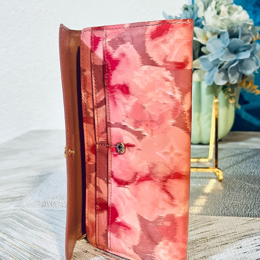 Louis vuitton Pink Floral ikat clutch wallet - Picture 8 of 14